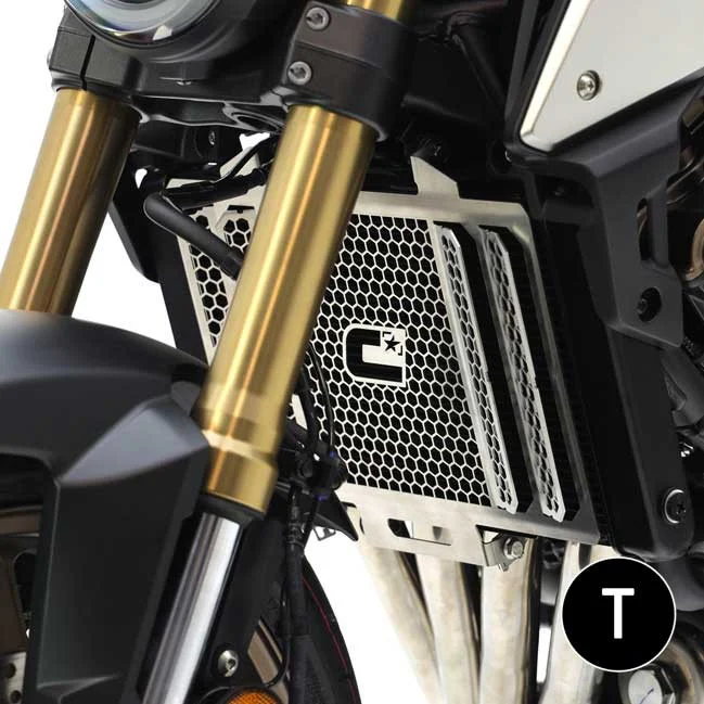 PROTECTOR RADIADOR CROSSPRO HONDA CB650R 19-21 NEGRO T -