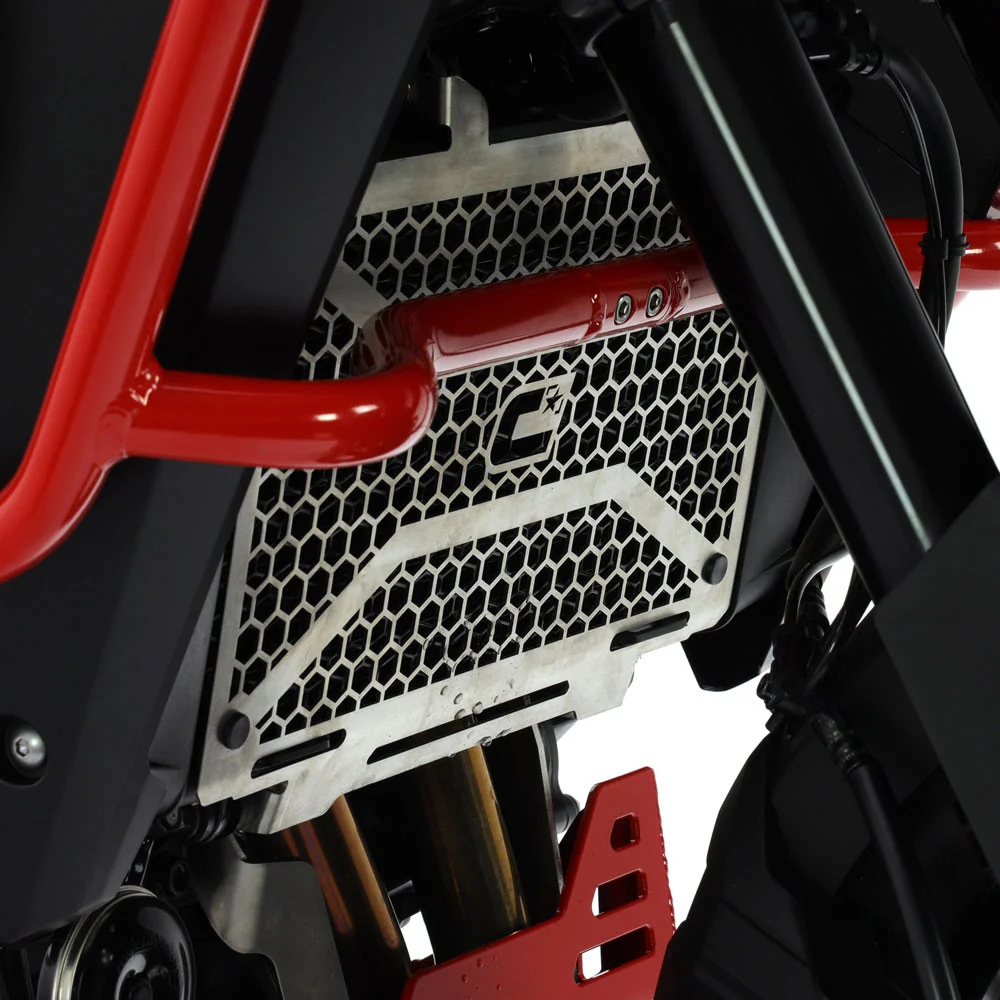 PROTECTOR RADIADOR CROSSPRO HONDA XL750 TRANSALP 23-25 PLATA -