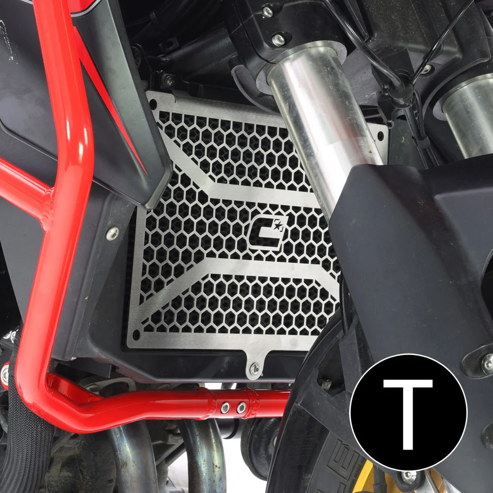 PROTECTOR RADIADOR CROSSPRO QJ MOTOR SRT 700 X 23-24 NEGRO T -