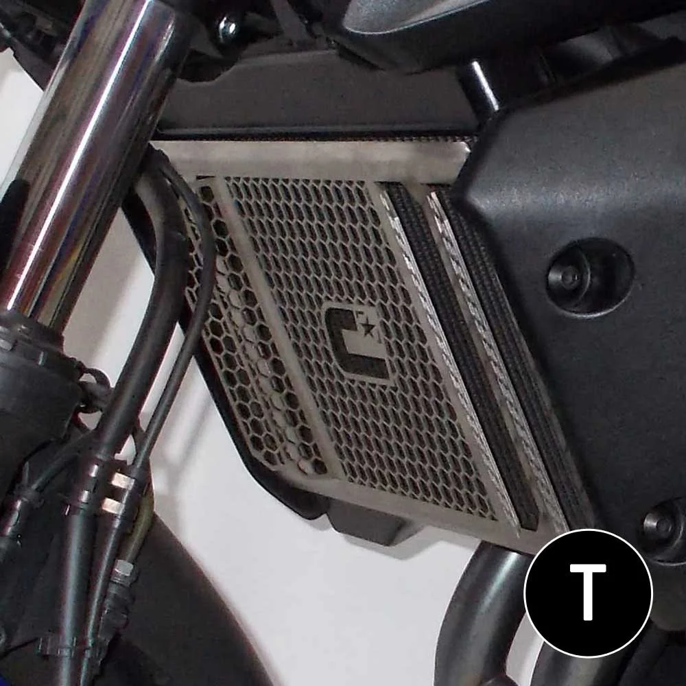 PROTECTOR RADIADOR CROSSPRO YAMAHA MT-07 18-20 NEGRO T -