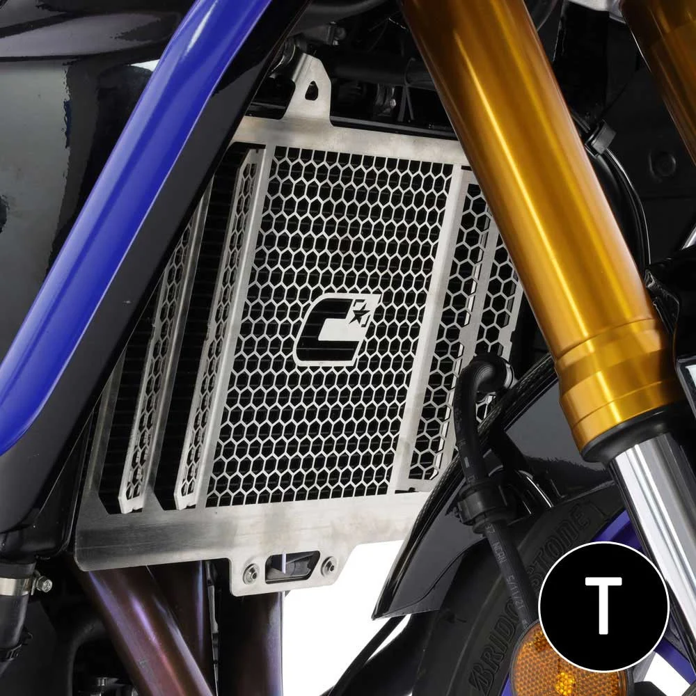 PROTECTOR RADIADOR CROSSPRO YAMAHA TRACER 900 / GT 21-23 / 9 21-25 / GT 21-25 / GT+ 23-25 NEGRO T -