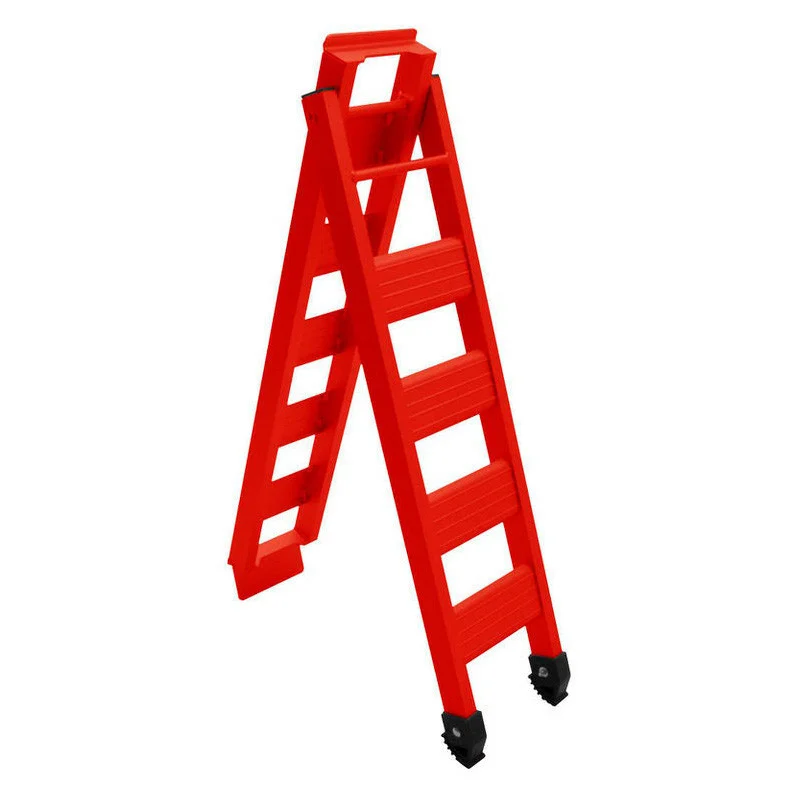 RAMPA DE CARGA CROSSPRO ALUMINIO ROJO -