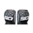 RECAMBIO SIDI FRONTAL CAÑA CROSSAIR-X NEGRO / NEGRO / BLANCO (399) - Recambios Calzado