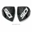 RECAMBIO SIDI FRONTAL CAÑA CROSSFIRE 3 NEGRO (153) - Recambios Calzado