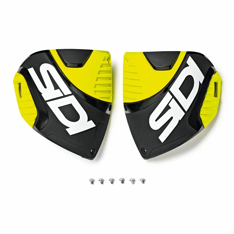 RECAMBIO SIDI FRONTAL CAÑA CROSSFIRE 3 NEGRO / AMARILLO FLUOR / BLANCO (153) -