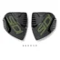 RECAMBIO SIDI FRONTAL CAÑA CROSSFIRE 3 NEGRO / VERDE MILITAR (153) - Recambios Calzado