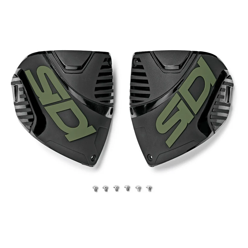 RECAMBIO SIDI FRONTAL CAÑA CROSSFIRE 3 NEGRO / VERDE MILITAR (153) -