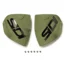 RECAMBIO SIDI FRONTAL CAÑA CROSSFIRE 3 VERDE MILITAR / NEGRO (153) - Recambios Calzado