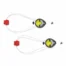 RECAMBIO SIDI TENSOR EMPEINE TECNO NEGRO / AMARILLO (85) - Recambios Calzado