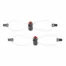 RECAMBIO SIDI TENSOR POSTERIOR TEC2 NEGRO / ROJO (114) - Recambios Calzado
