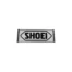 RECAMBIO SHOEI LOGO FRONTAL 82MM RJ PLATINUM-R / S-20 NEGRO - Cascos