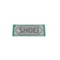 RECAMBIO SHOEI LOGO FRONTAL 82MM RJ PLATINUM-R / S-20 PLATA MATE - Cascos