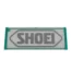 RECAMBIO SHOEI LOGO FRONTAL 95MM GRIS MATE - Cascos