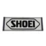 RECAMBIO SHOEI LOGO FRONTAL 95MM NEGRO - Cascos