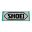 RECAMBIO SHOEI LOGO FRONTAL 95MM NEGRO MATE - Recambios Casco