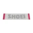 RECAMBIO SHOEI LOGO FRONTAL GLAMSTER GRIS PLATA - Recambios Casco