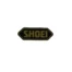 RECAMBIO SHOEI LOGO FRONTAL PEQUEÑO ORO - Escape