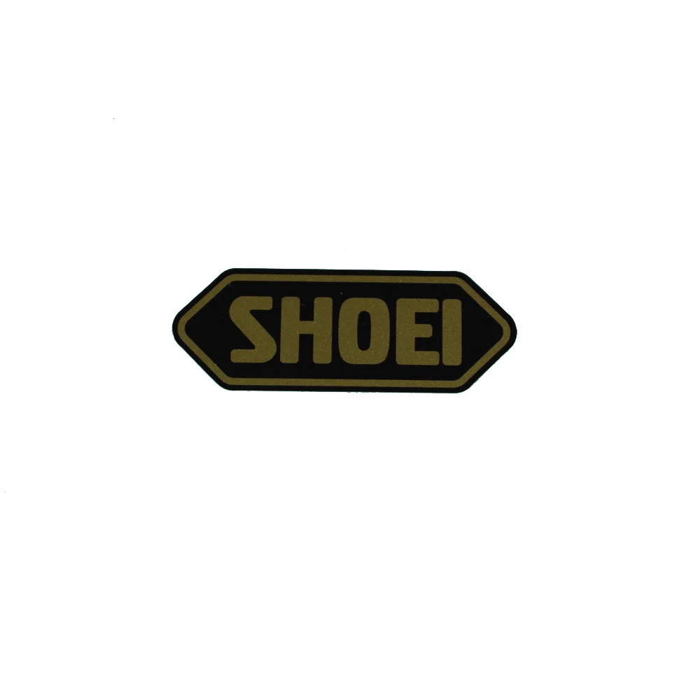 RECAMBIO SHOEI LOGO FRONTAL PEQUEÑO ORO -