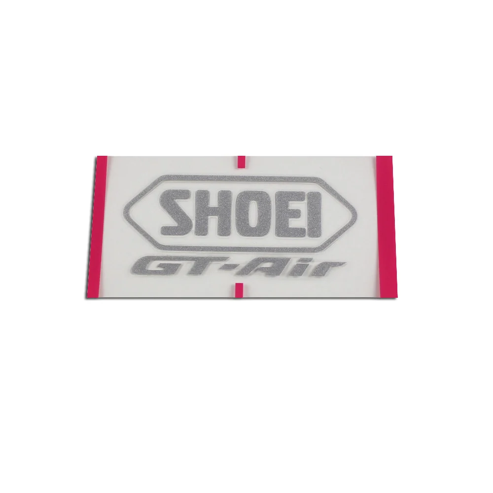 RECAMBIO SHOEI LOGO POSTERIOR GT-AIR GRIS PLATA -