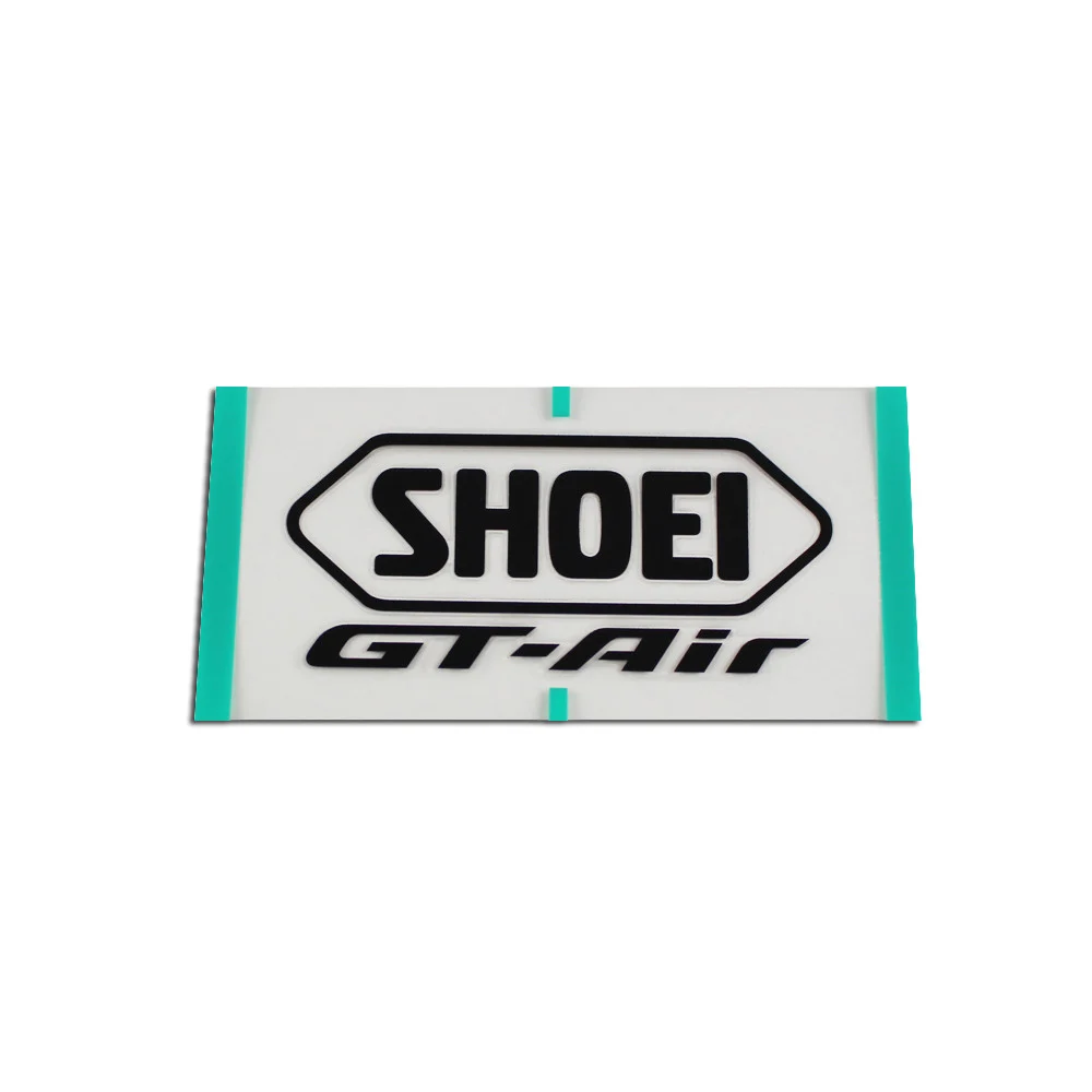 RECAMBIO SHOEI LOGO POSTERIOR GT-AIR NEGRO MATE -