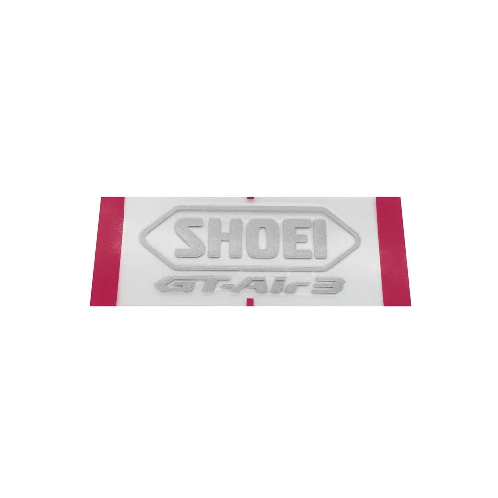 RECAMBIO SHOEI LOGO POSTERIOR GT-AIR 3 GRIS PLATA -