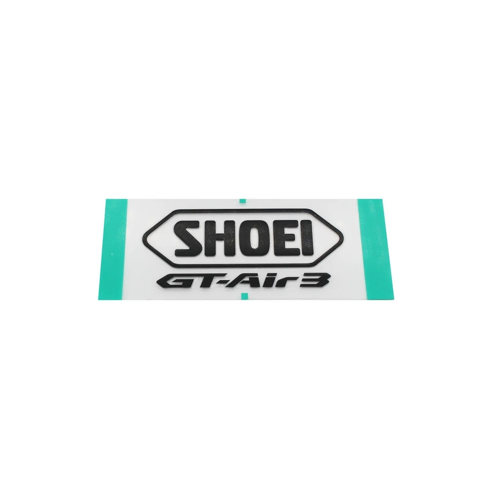 RECAMBIO SHOEI LOGO POSTERIOR GT-AIR 3 NEGRO MATE -