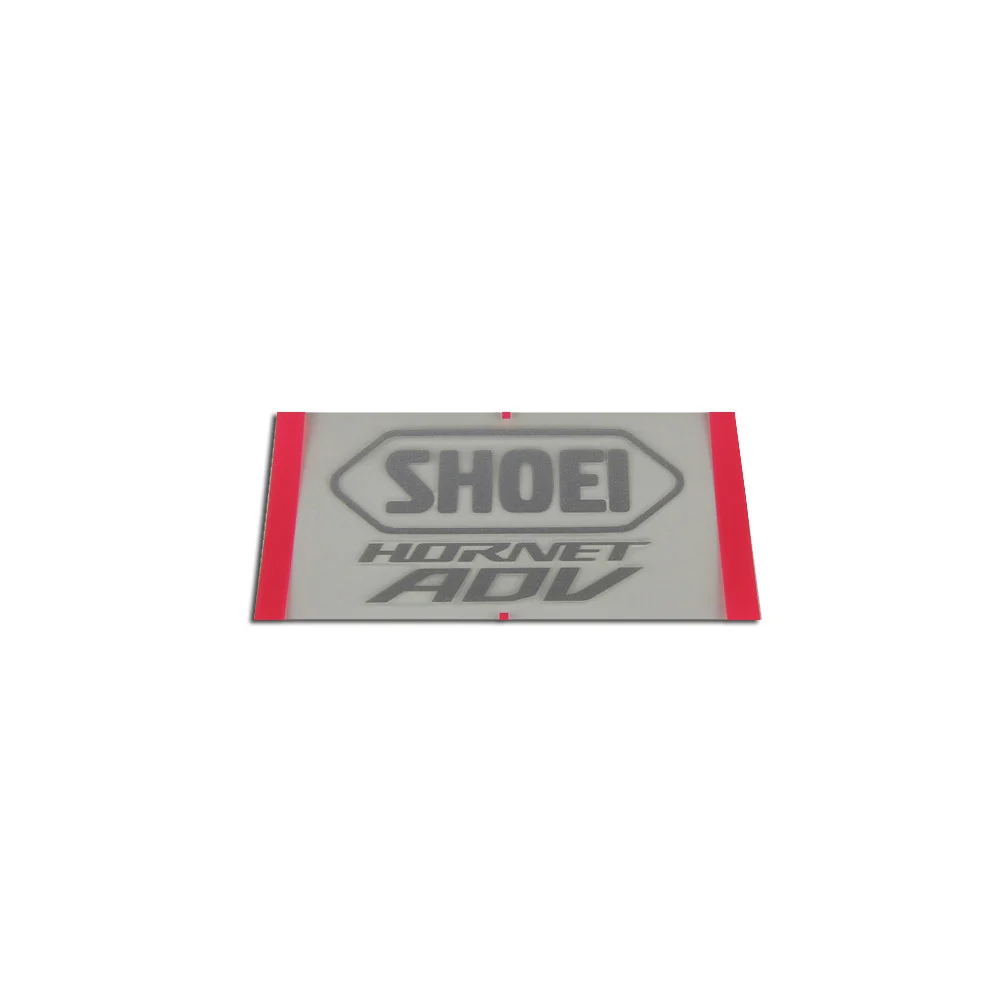 RECAMBIO SHOEI LOGO POSTERIOR HORNET ADV / 06 GRIS PLATA -