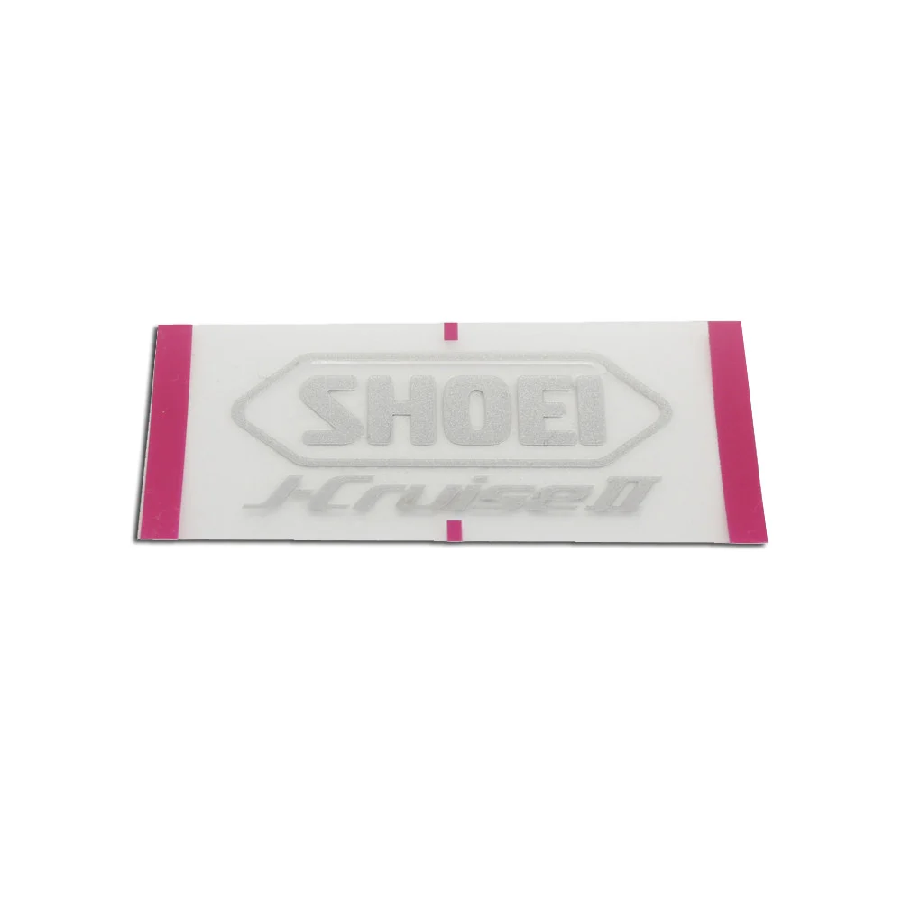 RECAMBIO SHOEI LOGO POSTERIOR J-CRUISE 2 GRIS PLATA -