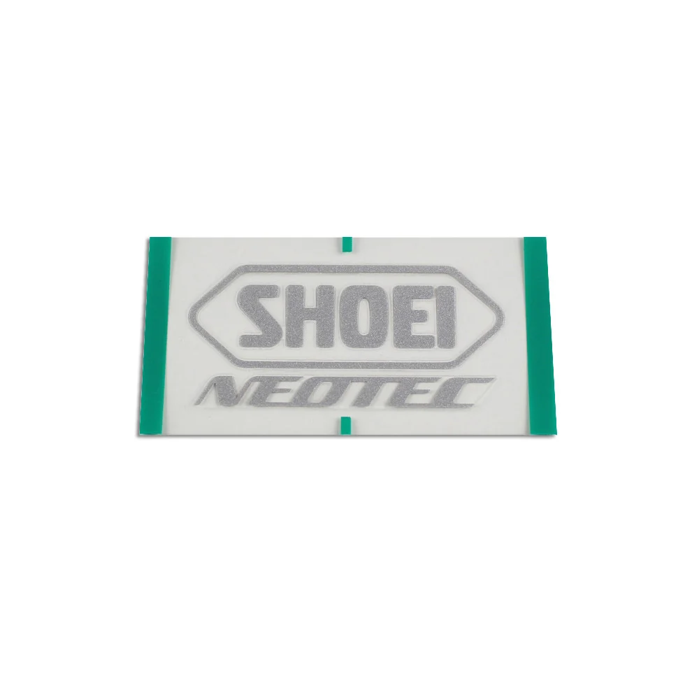 RECAMBIO SHOEI LOGO POSTERIOR NEOTEC GRIS MATE -