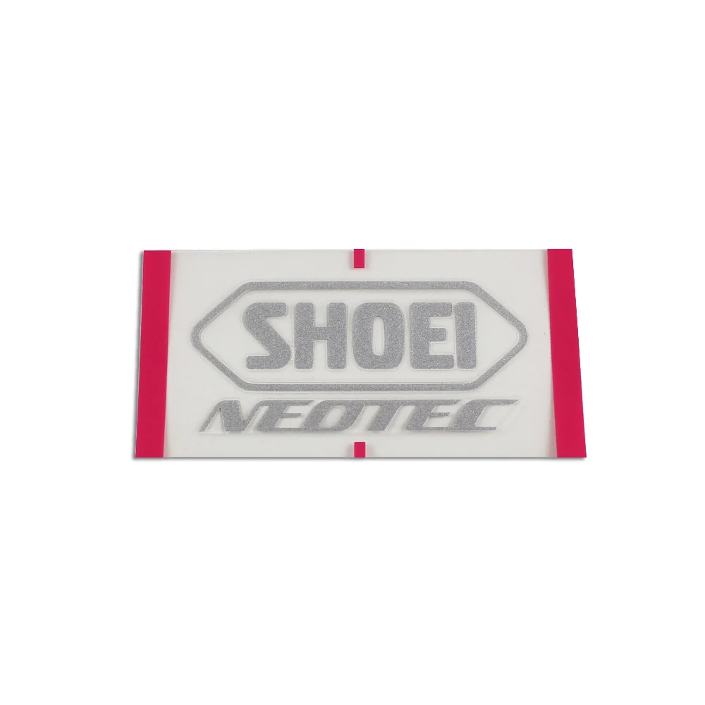 RECAMBIO SHOEI LOGO POSTERIOR NEOTEC GRIS PLATA -