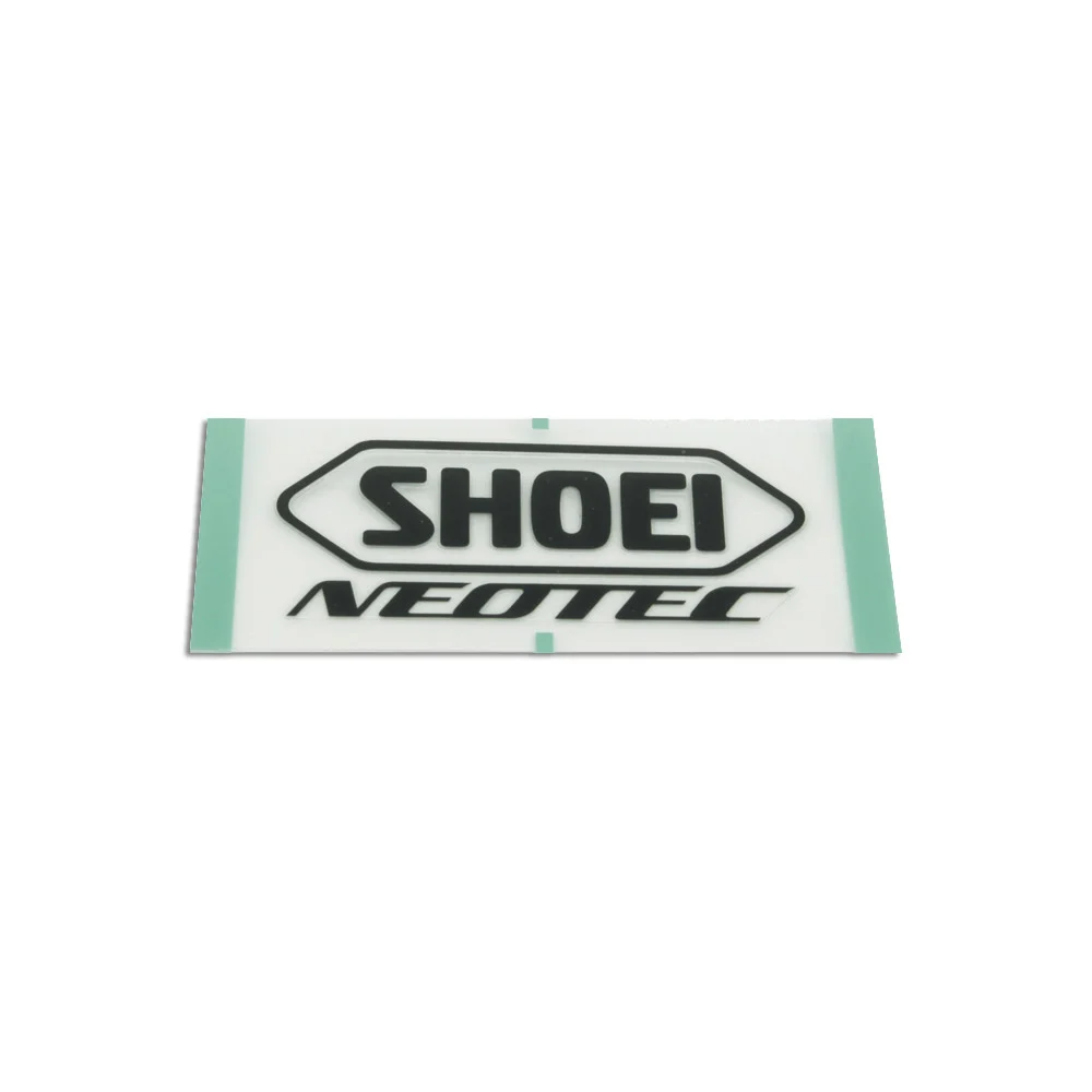 RECAMBIO SHOEI LOGO POSTERIOR NEOTEC NEGRO MATE -