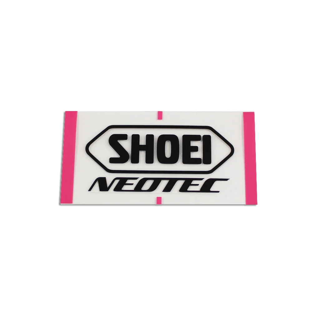 RECAMBIO SHOEI LOGO POSTERIOR NEOTEC NEGRO -