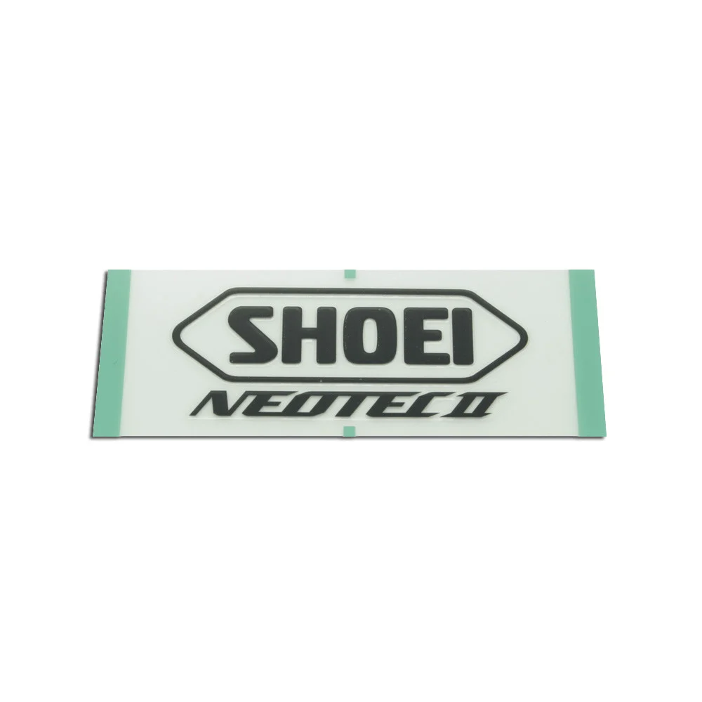 RECAMBIO SHOEI LOGO POSTERIOR NEOTEC 2 NEGRO MATE -