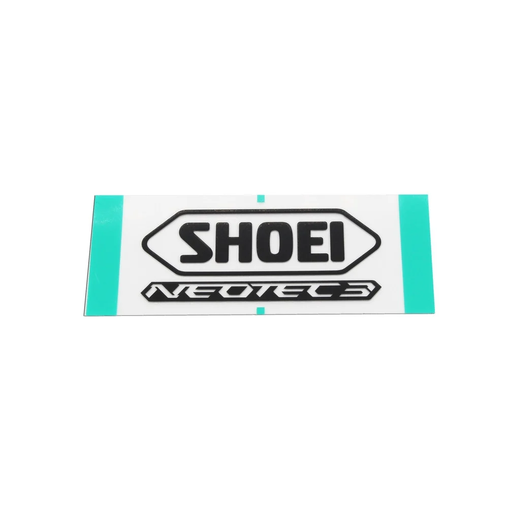 RECAMBIO SHOEI LOGO POSTERIOR NEOTEC 3 NEGRO MATE -