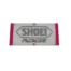 RECAMBIO SHOEI LOGO POSTERIOR NXR GRIS PLATA - Cascos
