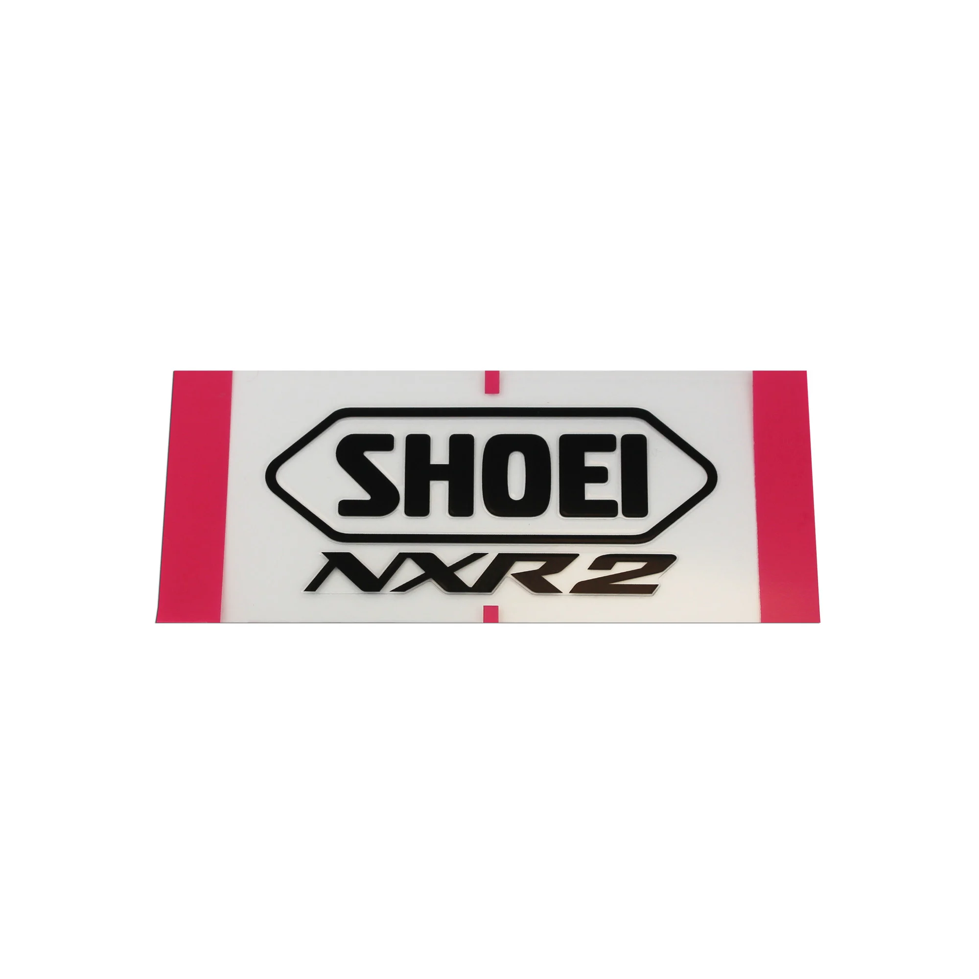 RECAMBIO SHOEI LOGO POSTERIOR NXR 2 NEGRO -