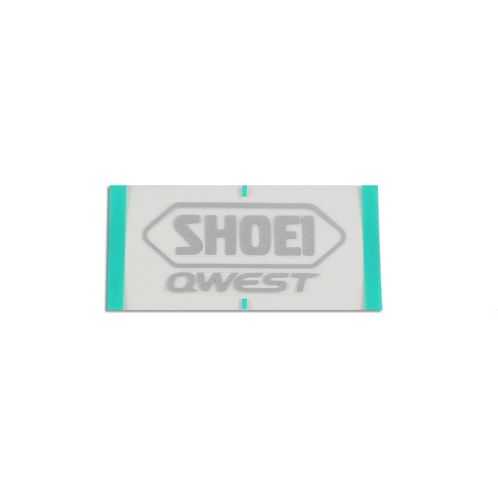 RECAMBIO SHOEI LOGO POSTERIOR QWEST GRIS MATE -