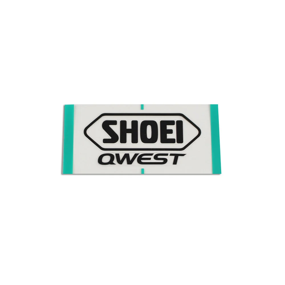 RECAMBIO SHOEI LOGO POSTERIOR QWEST NEGRO MATE -