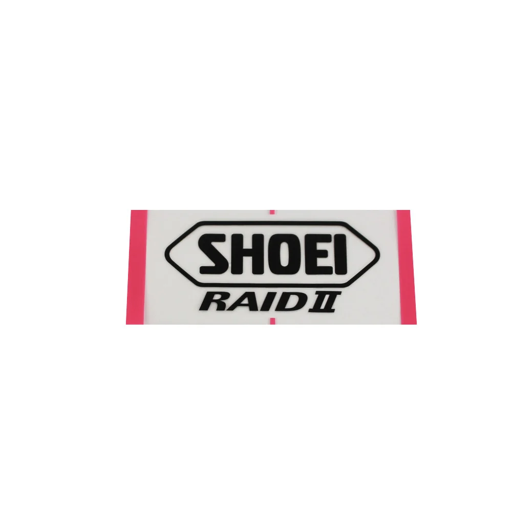 RECAMBIO SHOEI LOGO POSTERIOR RAID 2 NEGRO -