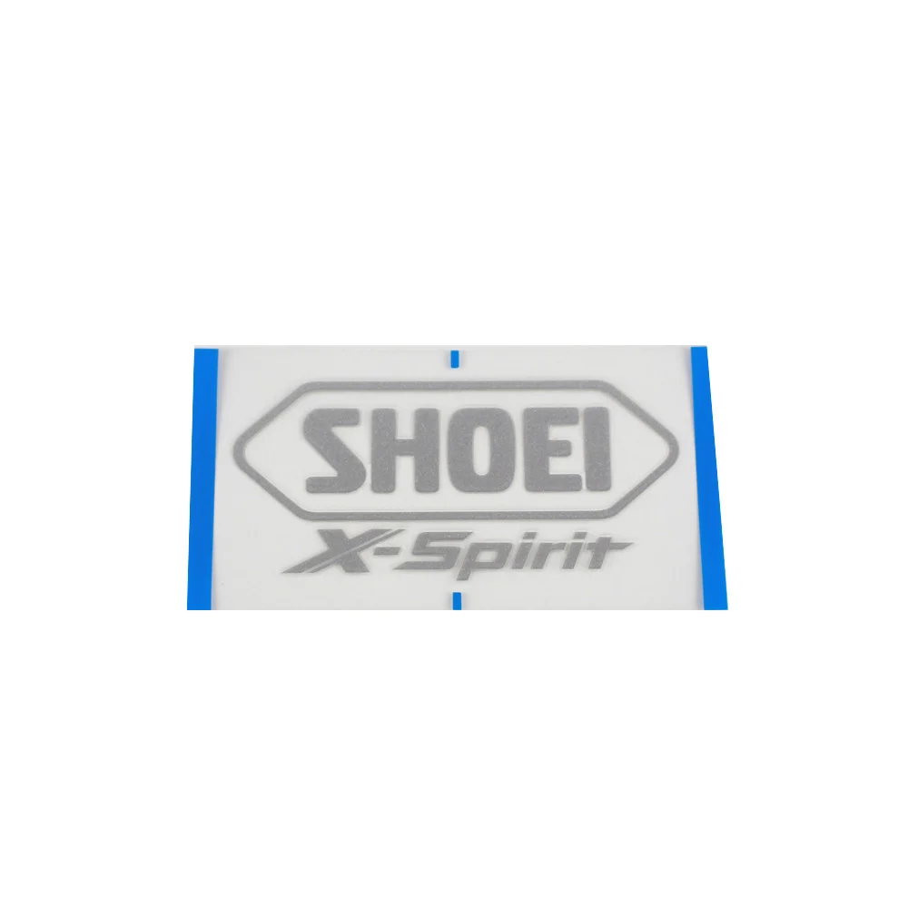 RECAMBIO SHOEI LOGO POSTERIOR X-SPIRIT GRIS PLATA -