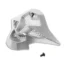 RECAMBIO SHOEI MORRERA VFX-W GRIS PLATA - Recambios Casco