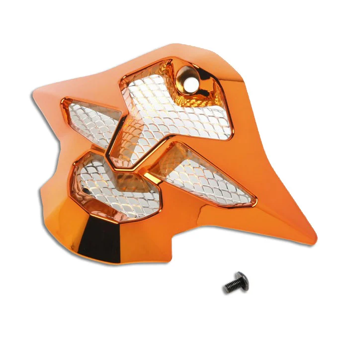 RECAMBIO SHOEI MORRERA VFX-W NARANJA CROMADO -