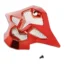 RECAMBIO SHOEI MORRERA VFX-W ROJO CROMADO - Recambios Casco