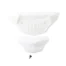 RECAMBIO SHOEI VENTILACIÓN INFERIOR QWEST BLANCO - Cascos