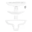 RECAMBIO SHOEI VENTILACIÓN INFERIOR X-SPIRIT 3 BLANCO - Recambios Casco