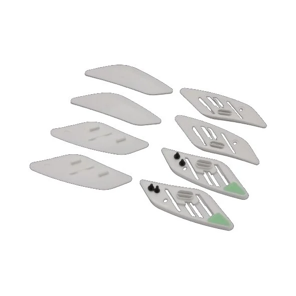 RECAMBIO SHOEI VENTILACIÓN POSTERIOR XR-1100 BLANCO CRISTAL -