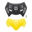 RECAMBIO SHOEI VENTILACIÓN SUPERIOR GT-AIR 3 AMARILLO - Cascos
