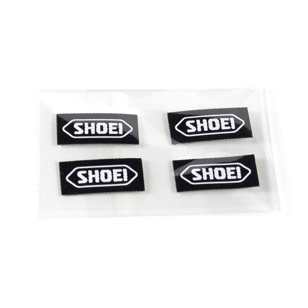 RECAMBIO SHOEI ADHESIVO LOGO SHOEI TEXTIL MINI 4UDS -