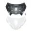 RECAMBIO SHOEI VENTILACIÓN SUPERIOR GT-AIR 2 BLANCO / NEGRO - Cascos