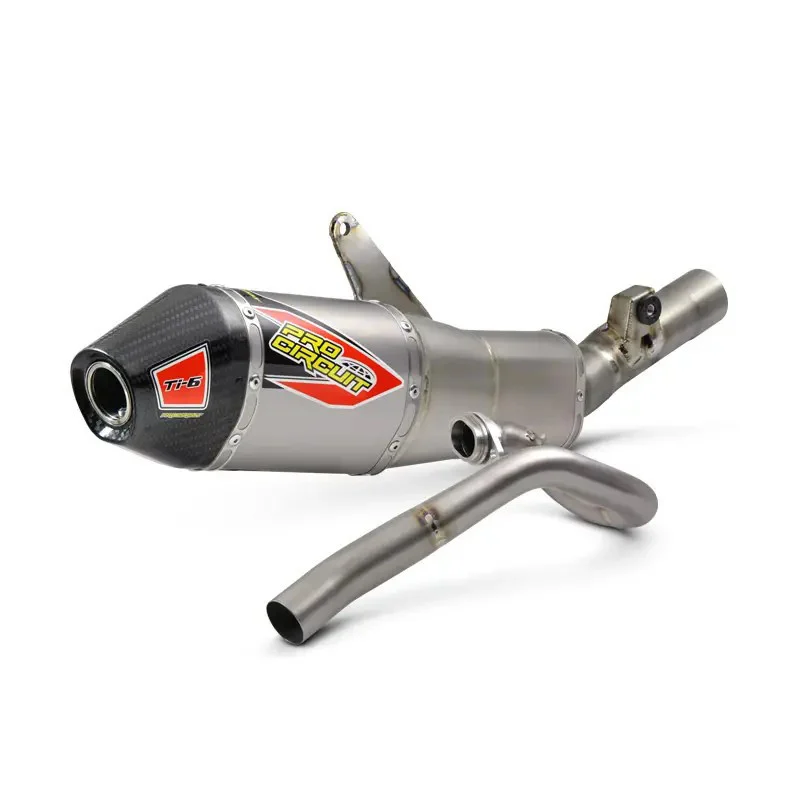 SISTEMA DE ESCAPE PRO CIRCUIT TI-6 TITANIUM HONDA CRF 450 R / RX 21-25 -